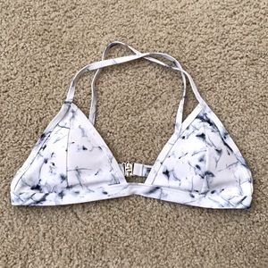 NEW Blue Marble Bikini Top